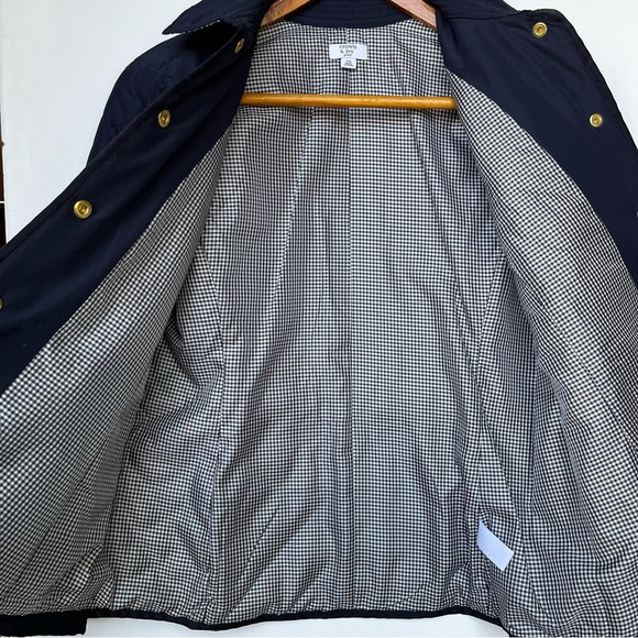 Crown & Ivy Quilted Navy Blue Coat MP - Picture 3 of 7